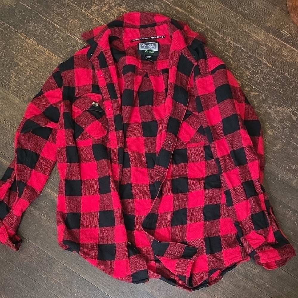 Buffalo Plaid Men's Casual Button Down Shirt